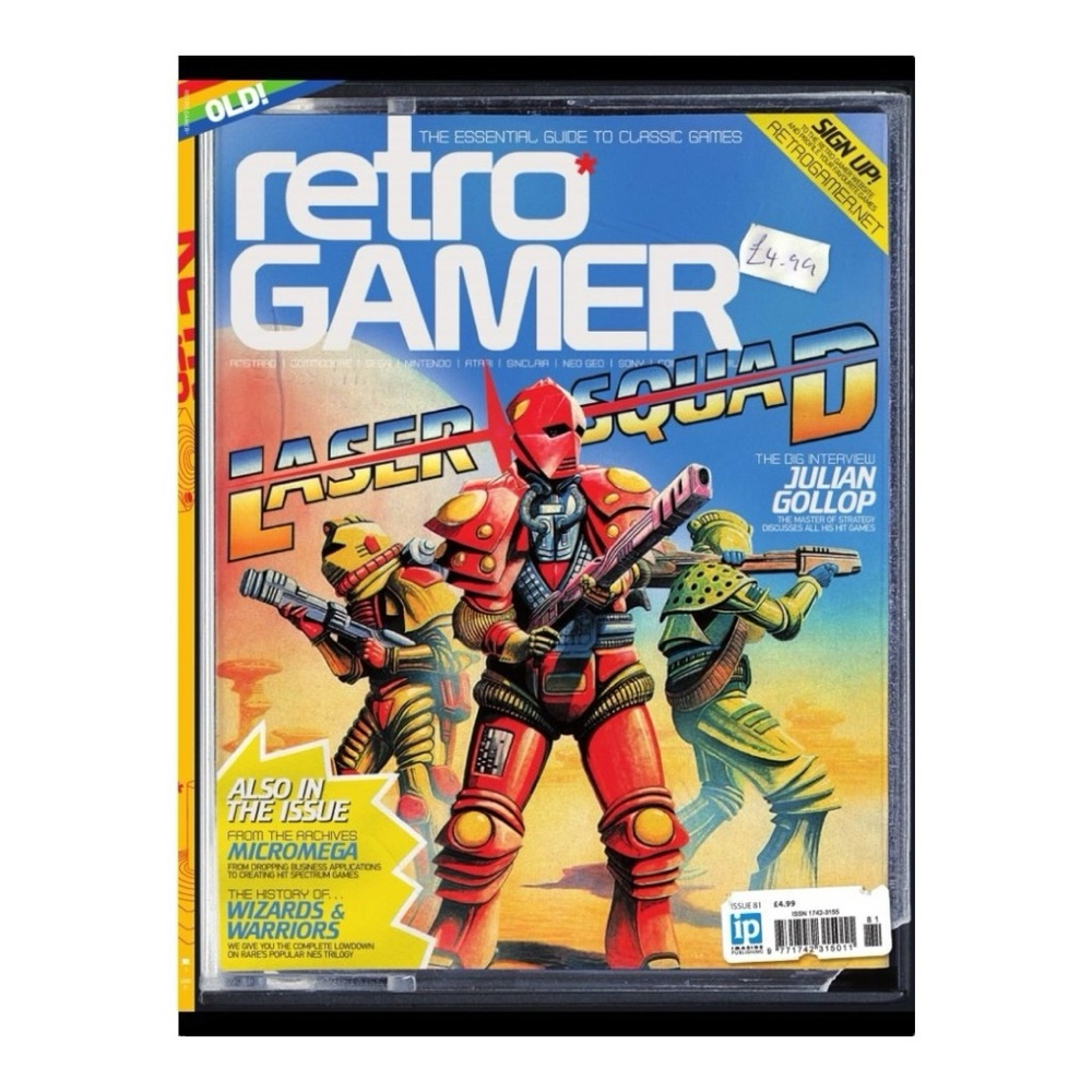 ISSUE 81 RETRO GAMER MAGAZINE - PRE-OWNED CONDITION